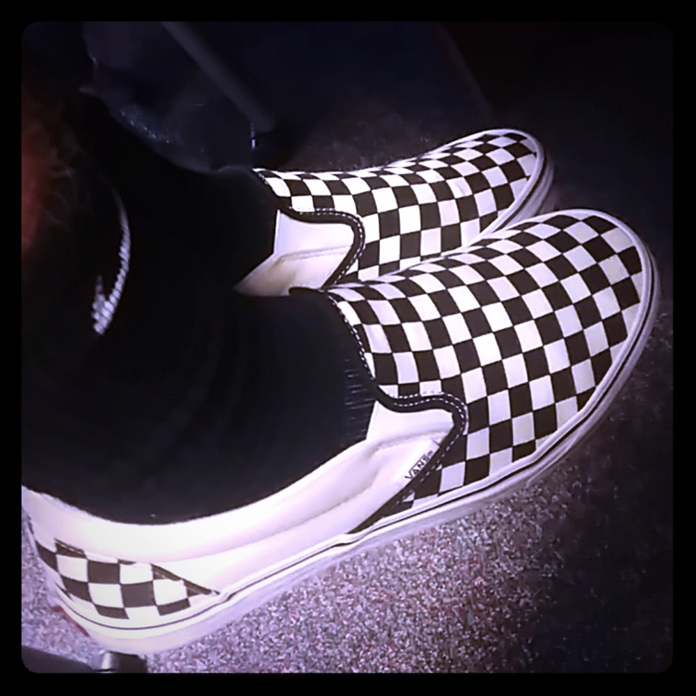 Mens Checkered vans